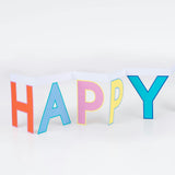 Happy Birthday Banner Birthday Card