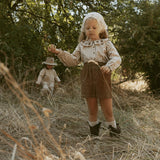 Organic Corduroy Skirt - Brown