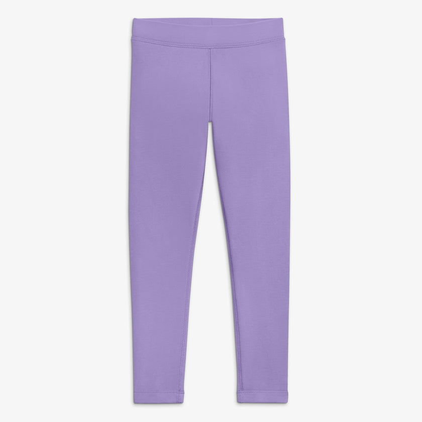 Kids french terry cozy legging in seasonal colors