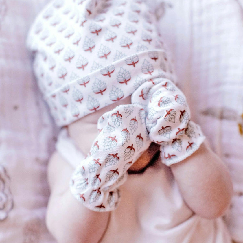 Certified Organic Handmade Newborn Baby Essential Giftset