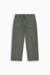 TNS Denim Baggy Pant Tea Leaf