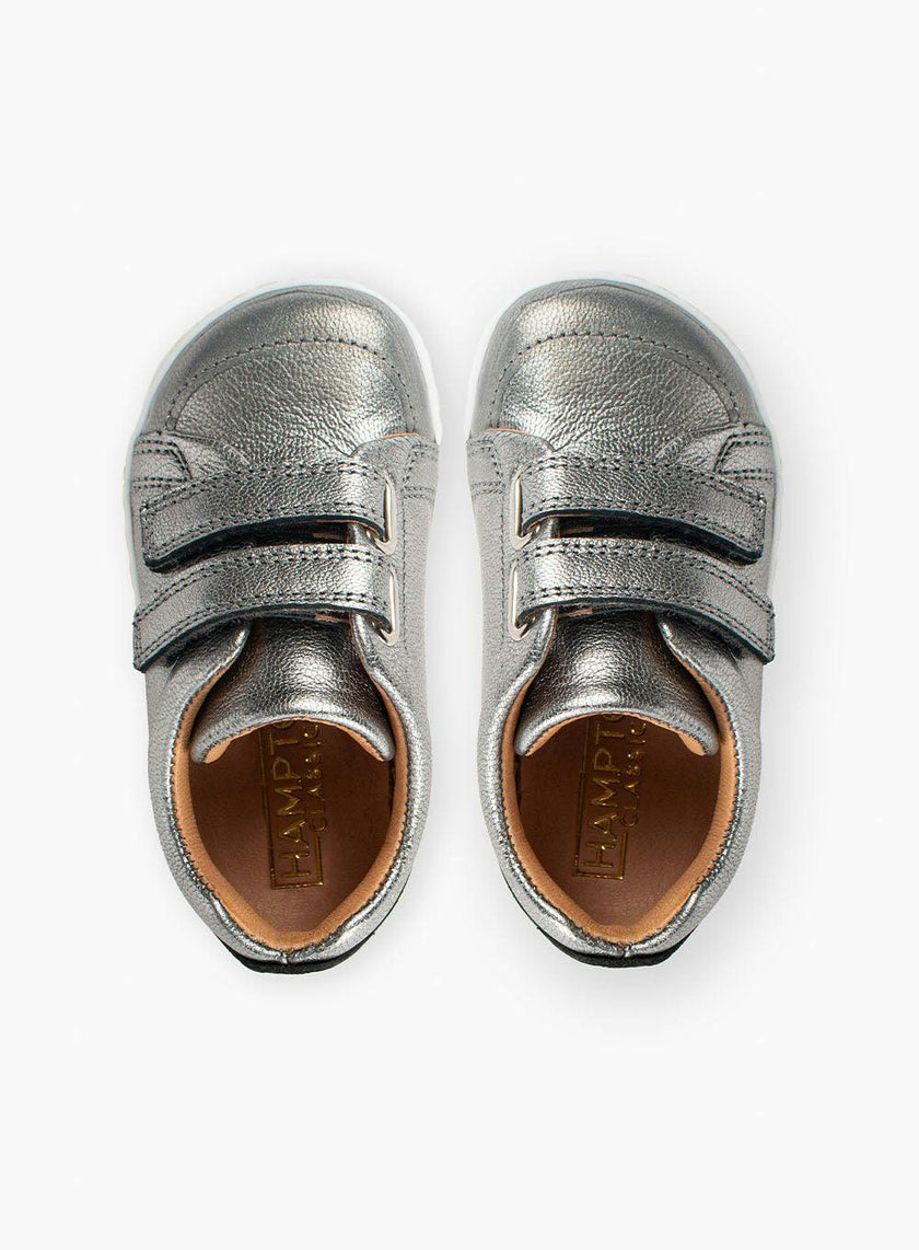 My First Hampton Classics Frankie Sneakers in Silver