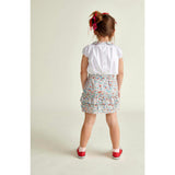 Hand-Smocked Ruffle Skirt Nancy