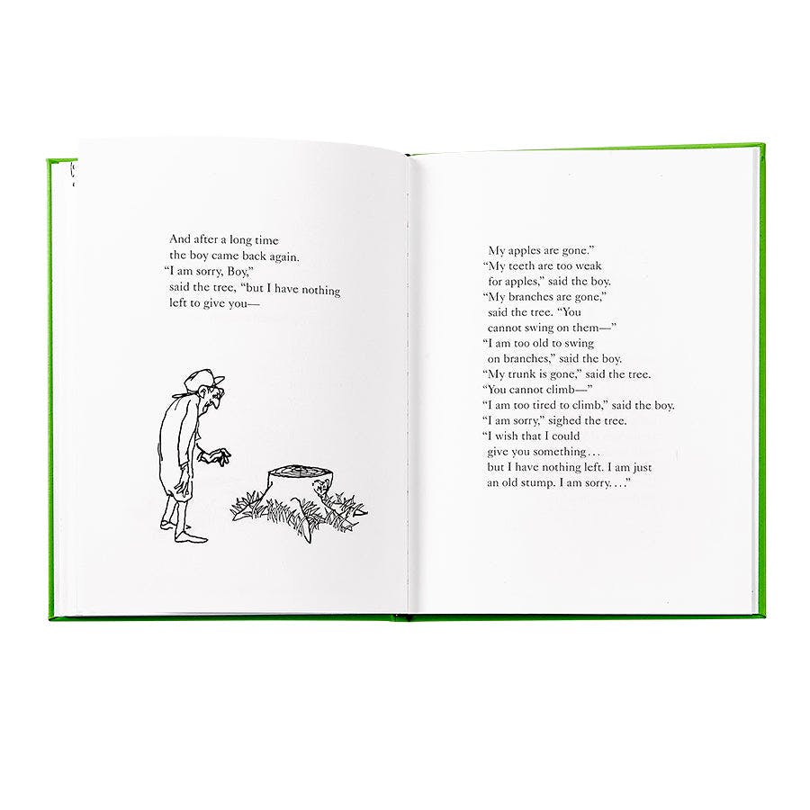 The Giving Tree Leather Bound Classic Children's Book