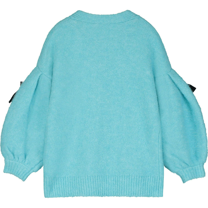 BOW KNIT CARDIGAN