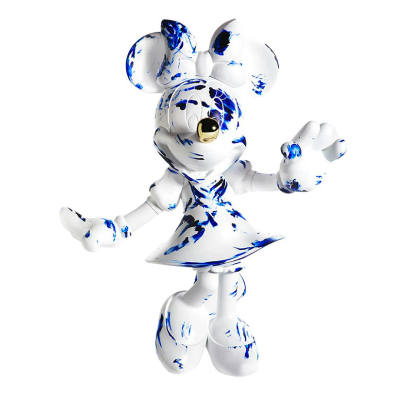 Minnie Mouse ONE MINUTE White & Blue Limited Edition 24in