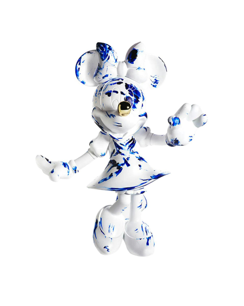 Minnie Mouse ONE MINUTE White & Blue Limited Edition 24in