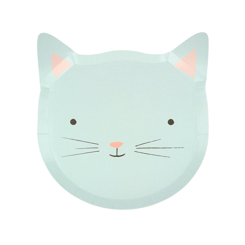 Cute Kitten Plates