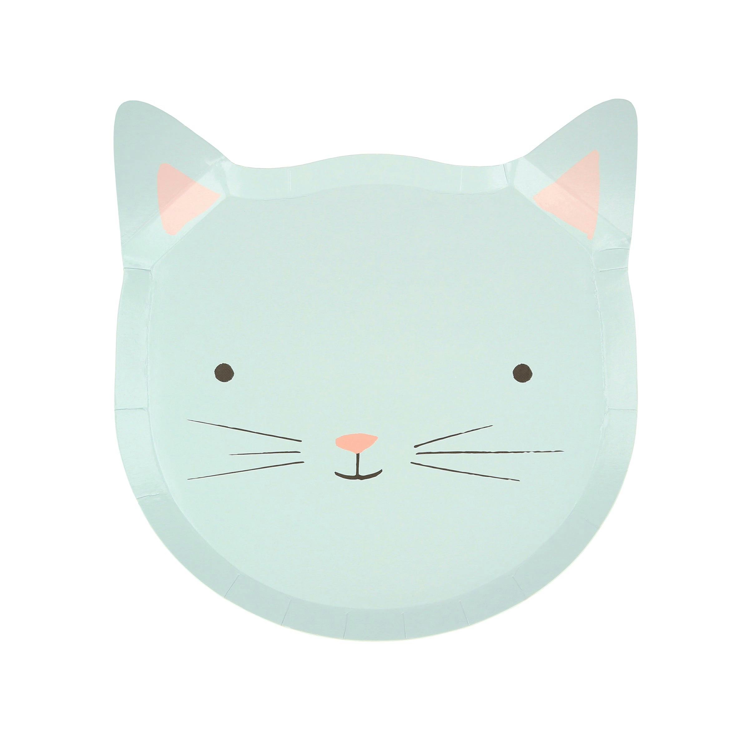 Cute Kitten Plates