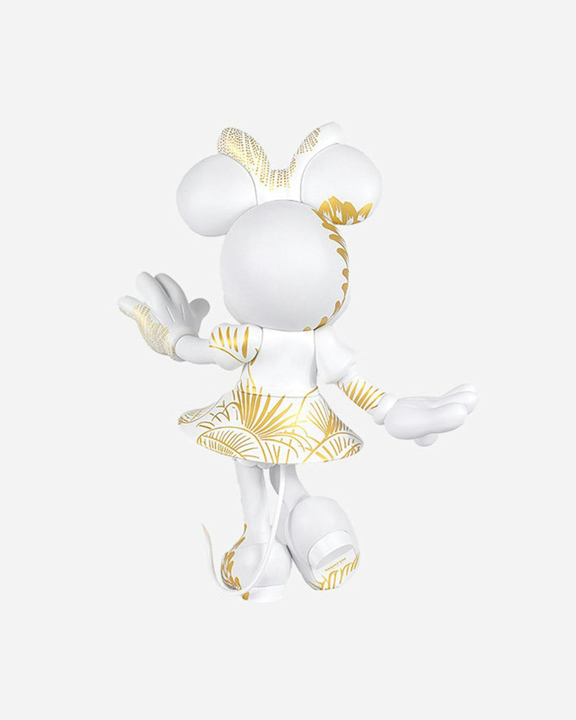 Minnie STAR STYLE White & Gold 12in