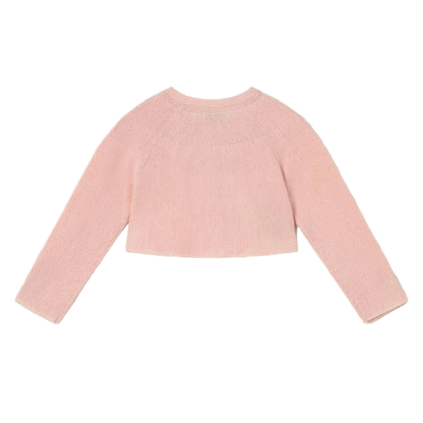 Light Pink Baby Tricot Cardigan