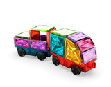 Geomag™ Magnetic Tiles Gems Vehicles – 24 Piece Set
