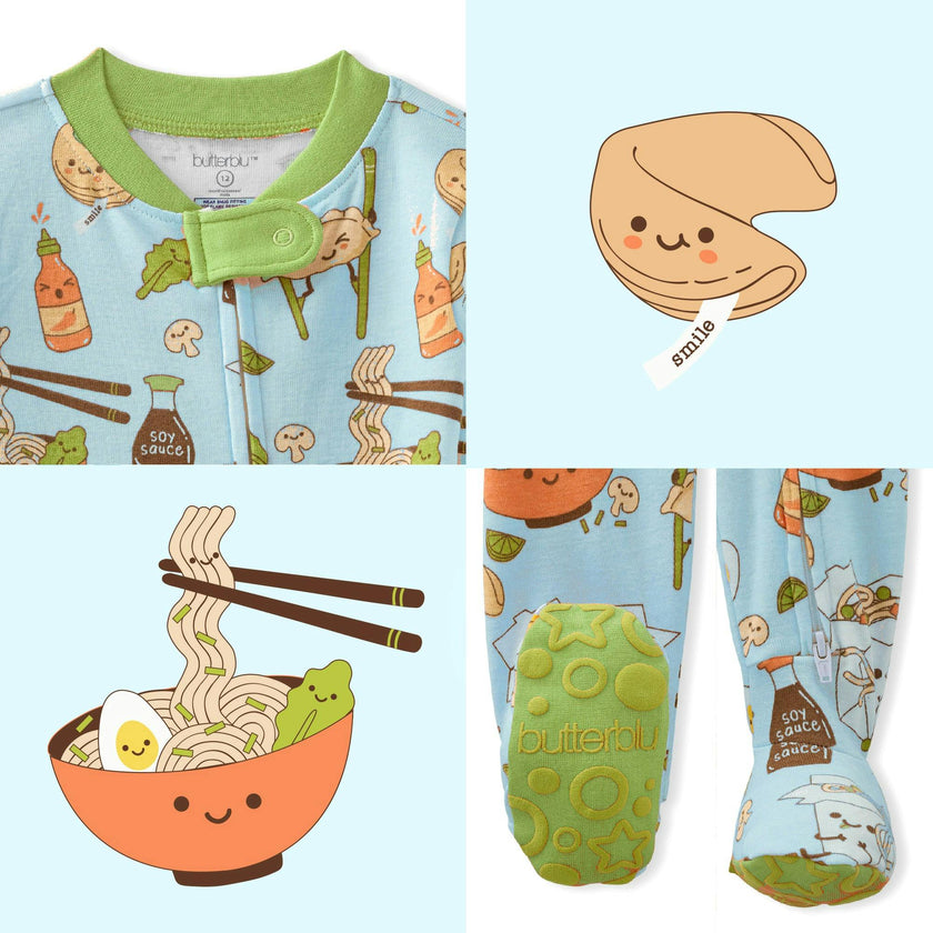 CRUZ Snug Fit Footed Sleeper