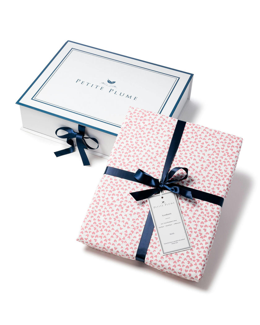 Luxe Premium Percale Bed Sheets in Sweethearts