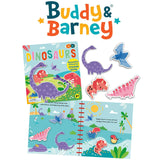 Silicone Sticker Book: Dinosaurs