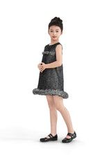 Dark Gray Speckled Dress