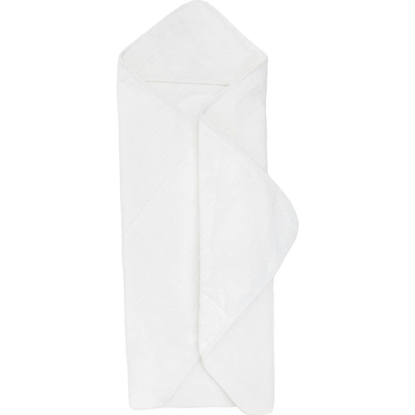 Infant Hooded Towel - White