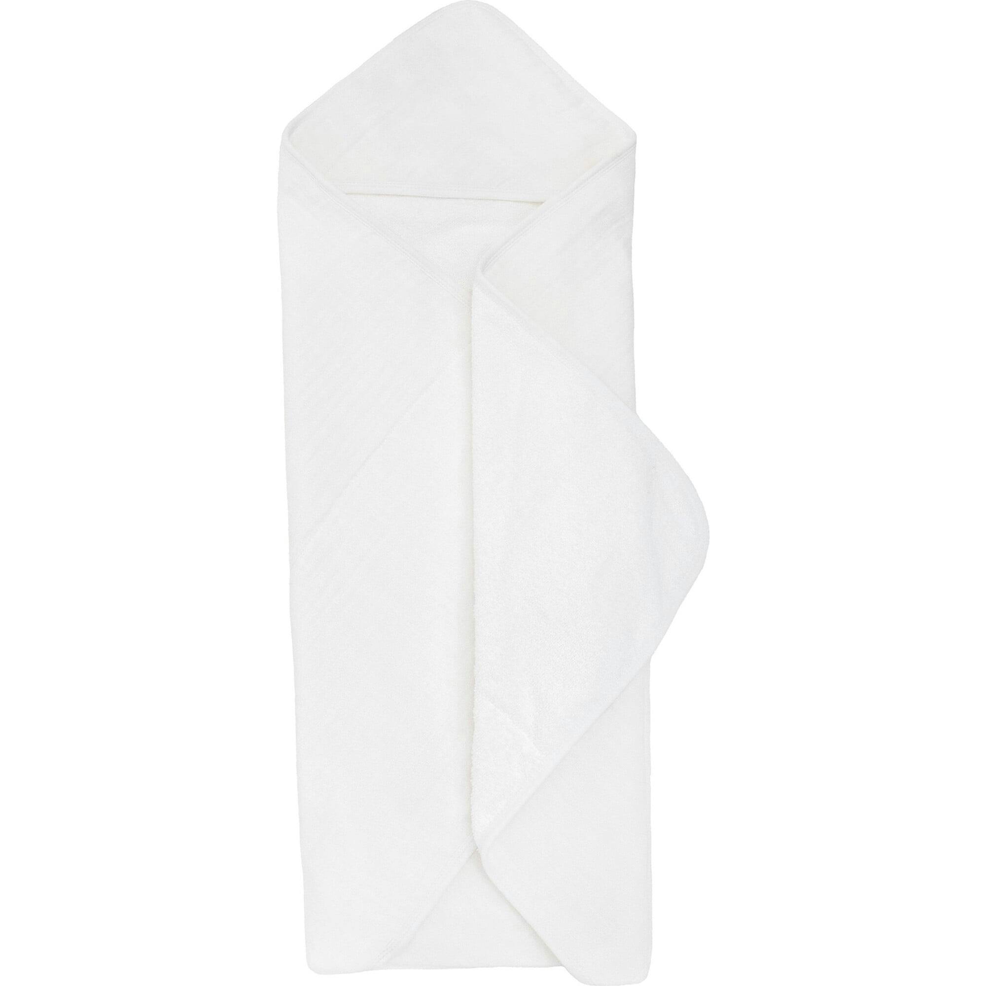 Infant Hooded Towel - White