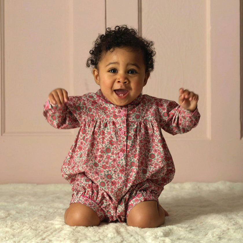 Cosmos Floral Babysuit