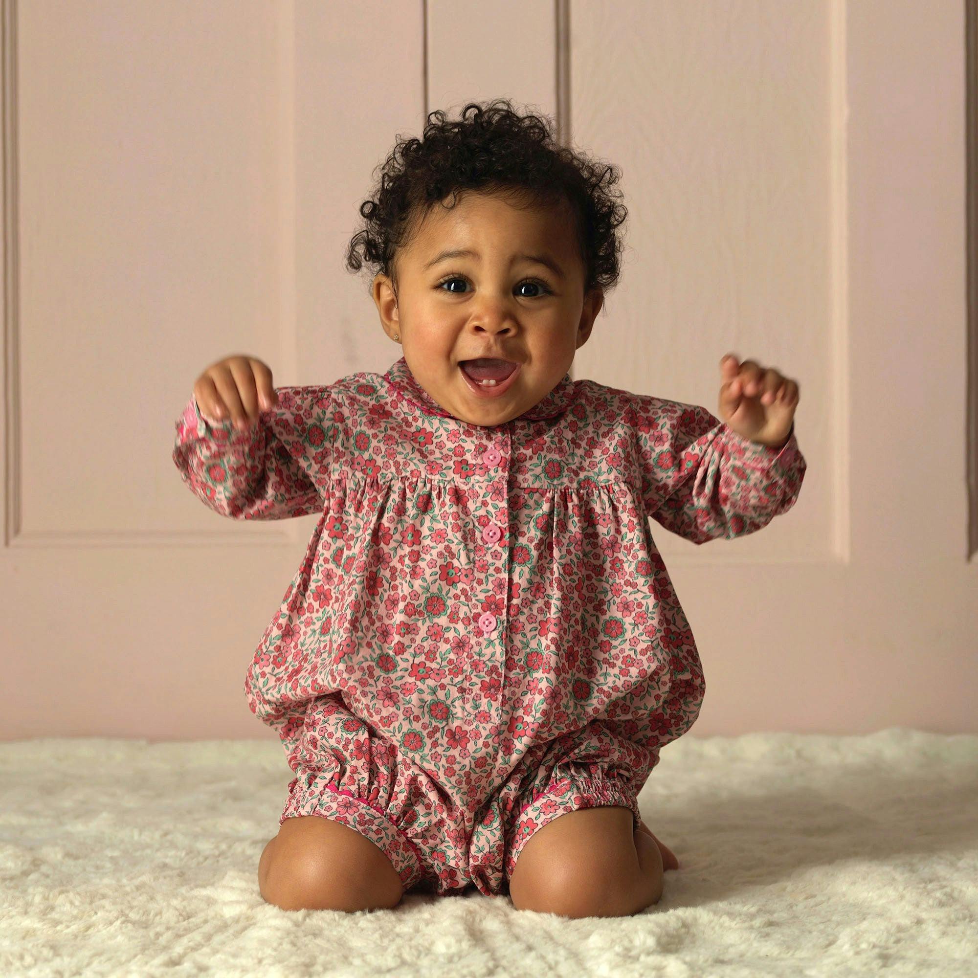 Cosmos Floral Babysuit