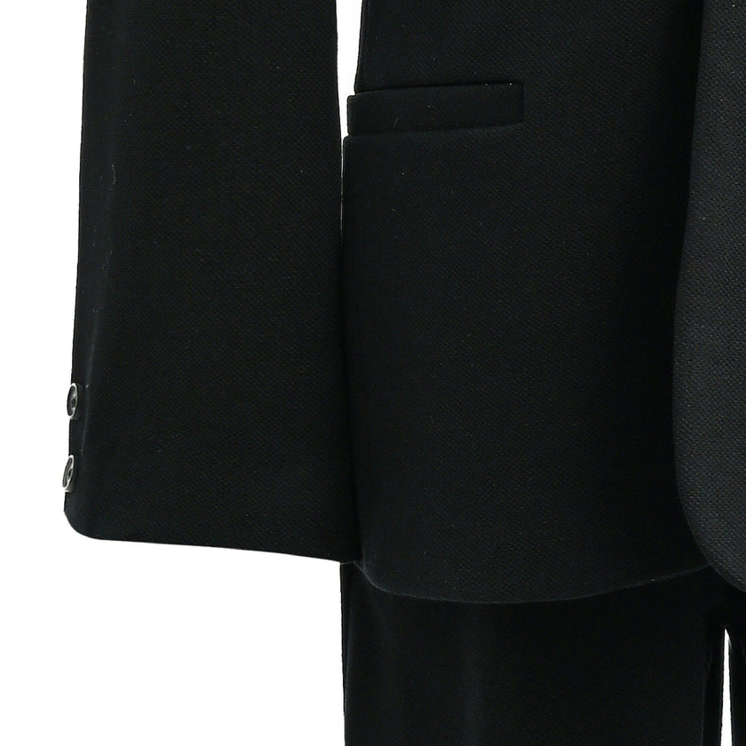 Black Slim-Fit Suit Set