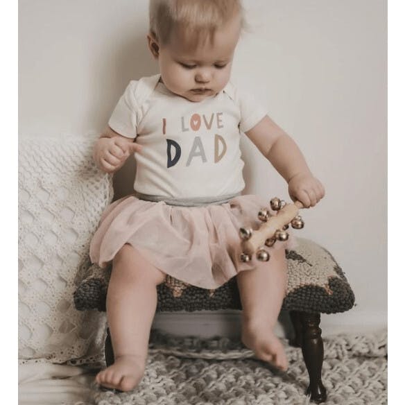 Macrame Swing & Love Dad Bodysuit Bundle