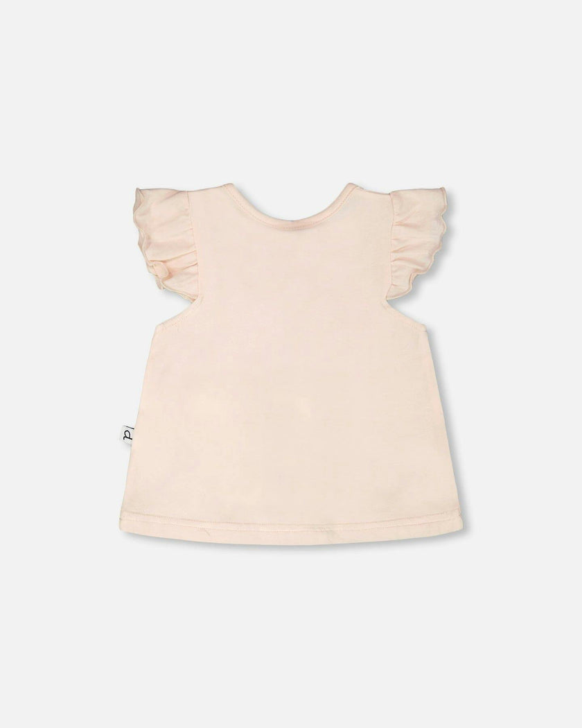 Organic Cotton Jersey Top And Short Set