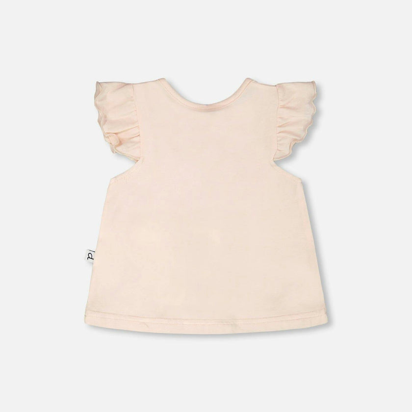 Organic Cotton Jersey Top And Short Set