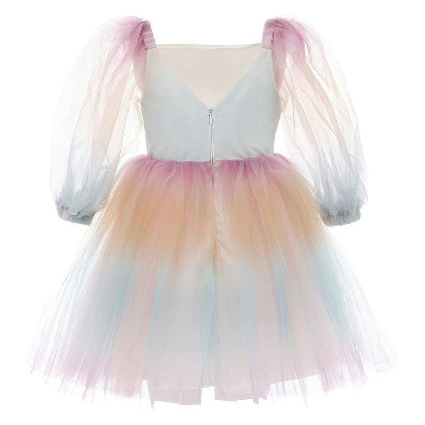 Multicolor Puesta Del Sol Dress