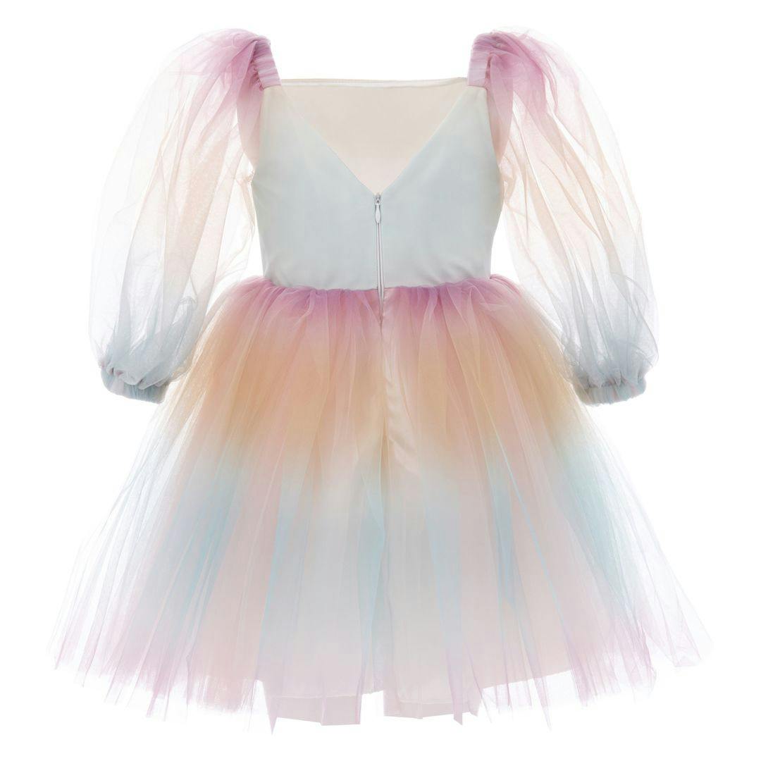 Multicolor Puesta Del Sol Dress