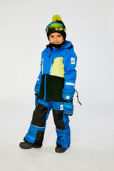 Two Piece Teknik Snowsuit Royal Blue And Yellow