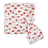 Bamboo Muslin Swaddle Blanket & Topknot Set - Bloom By The Pond