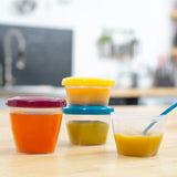 Babymoov Leakproof Baby Food Storage Containers (Airtight Meal Prep Bowls)