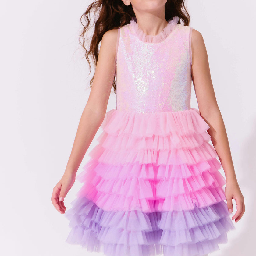Dreamy Ombre Tulle Dress