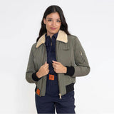 BOMBERS ORIGINAL Barcelona Aviator Jacket - Kaki