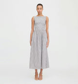 The Cosima Nap Dress - Chocolate Gingham