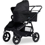 Indie Twin Bassinet Black