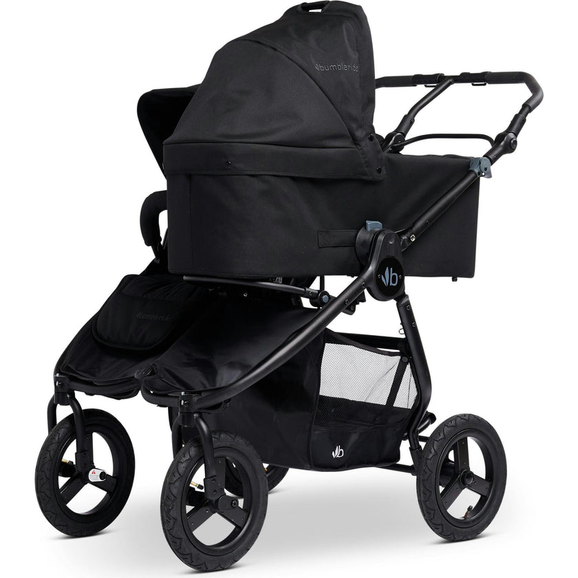 Indie Twin Bassinet Black