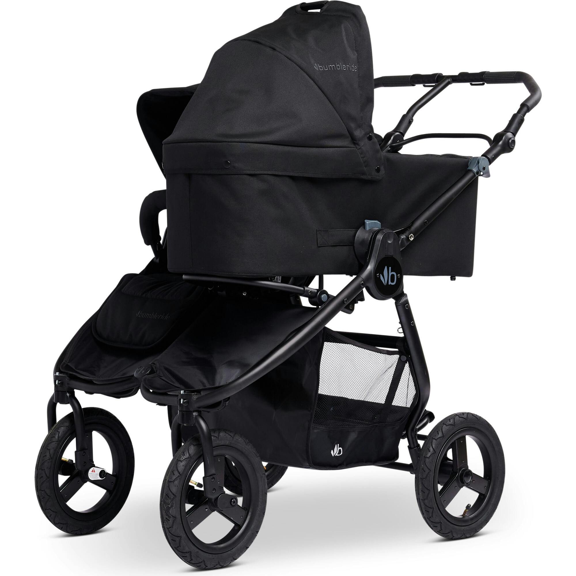 Indie Twin Bassinet Black