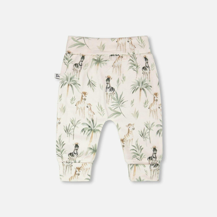 Organic Cotton Jersey Evolutive Pants