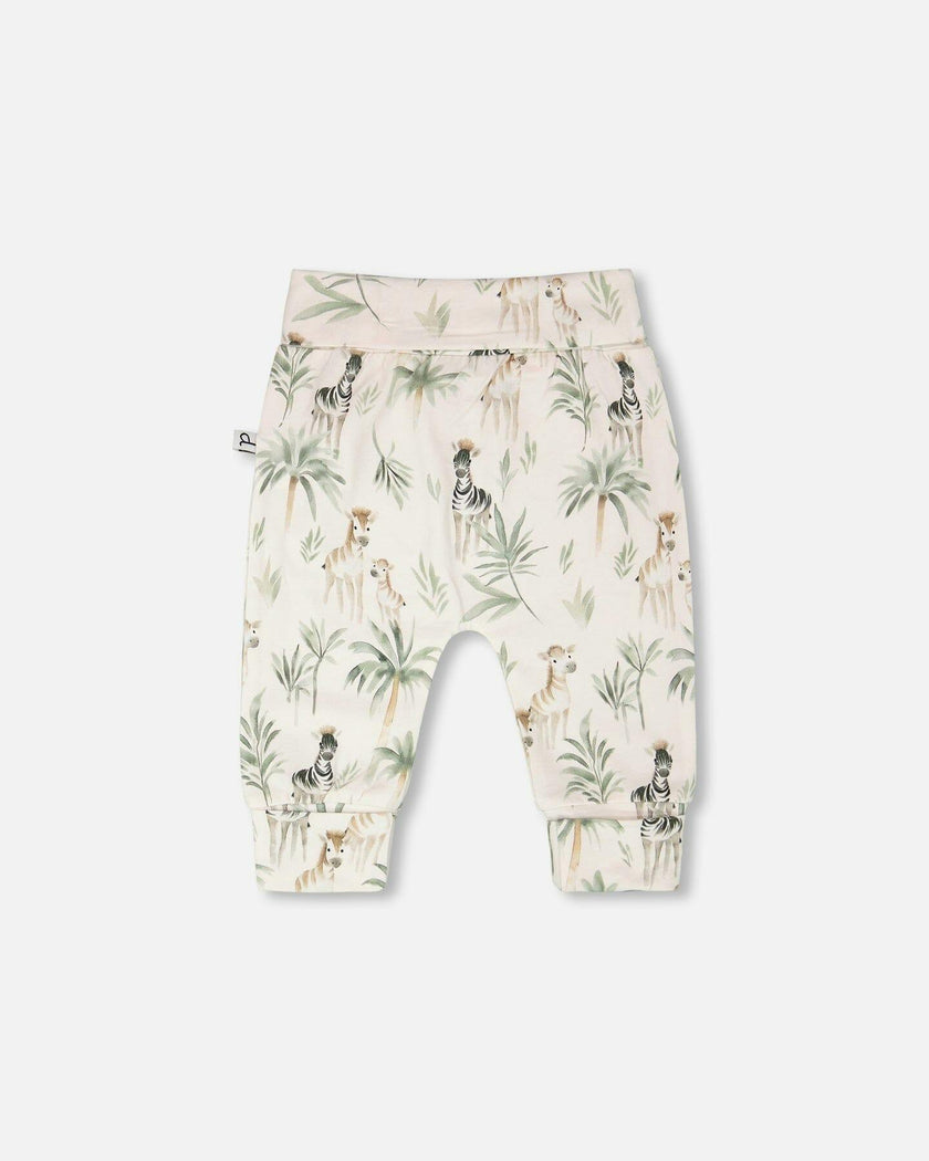 Organic Cotton Jersey Evolutive Pants