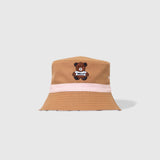 Reversible Bucket Hat – Pals in Print Collection: Teddy Bears