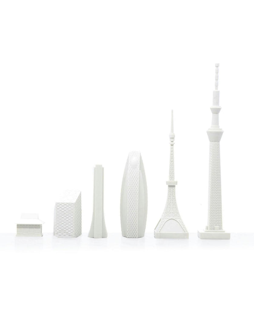 Chess Set Acrylic TOKYO Edition with Tokyo Map Board