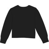 TARTINE ET CHOCOLAT WOOL AND CASHMERE GIRL CARDIGAN WITH KNOTS - BLACK