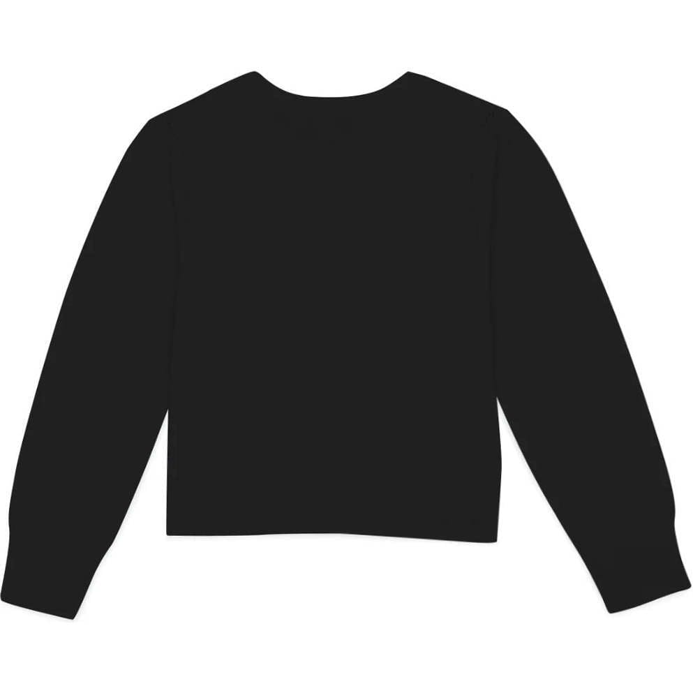 TARTINE ET CHOCOLAT WOOL AND CASHMERE GIRL CARDIGAN WITH KNOTS - BLACK