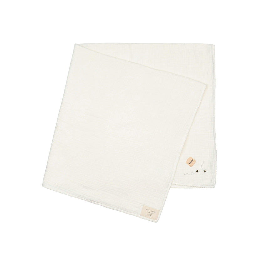 Swaddle W/ Embroidery