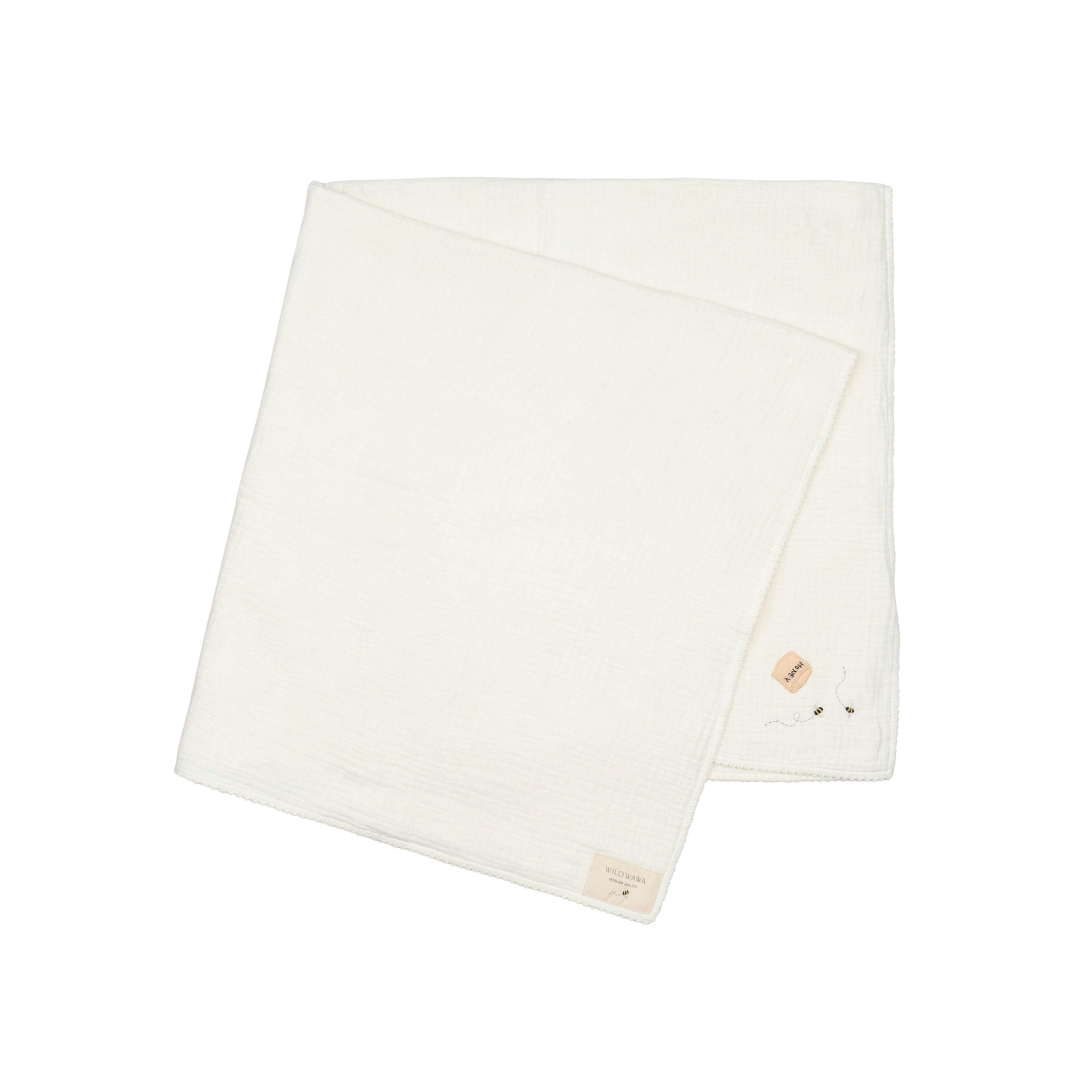 Swaddle W/ Embroidery