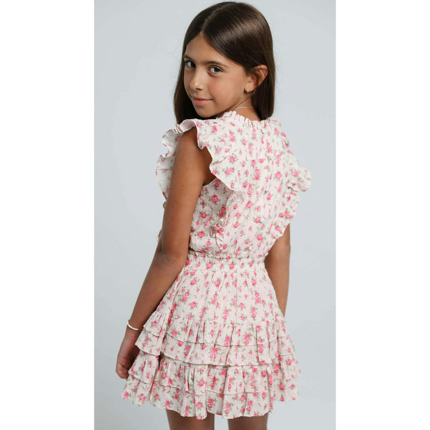 Gustavia Dress in Petite Rose
