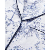Women's Pima Pajama Set in Timeless Toile