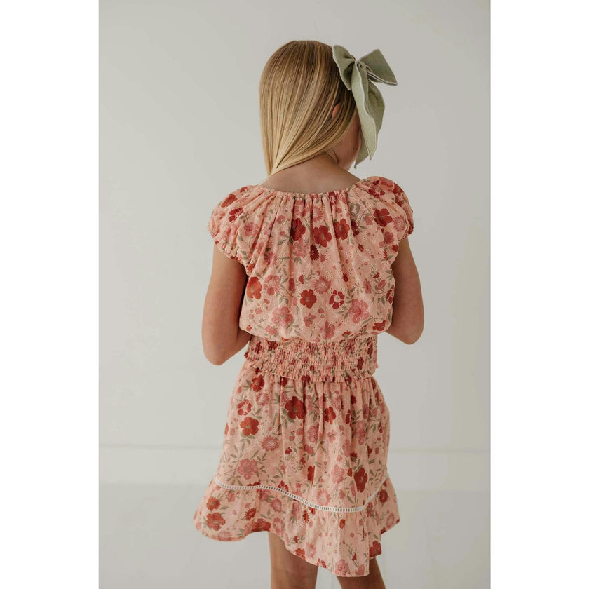 Eyelet Peasant Top